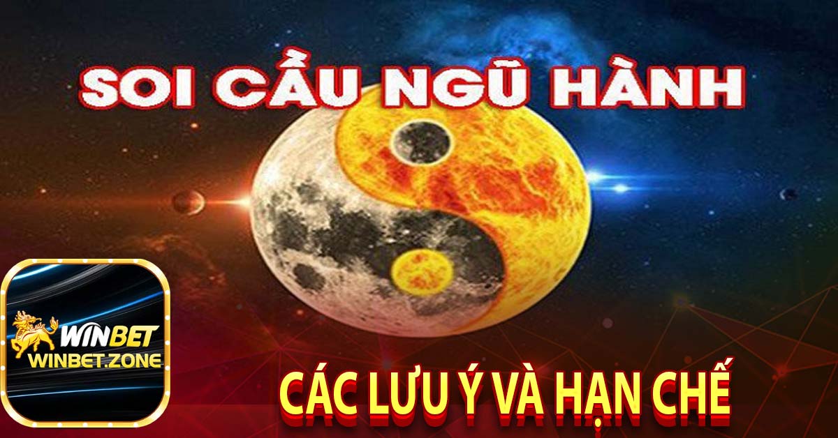 Các lưu ý và hạn chế 